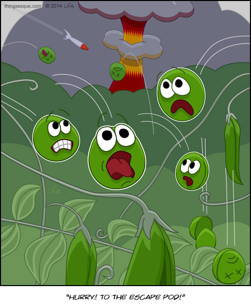 Escape Pod Peas