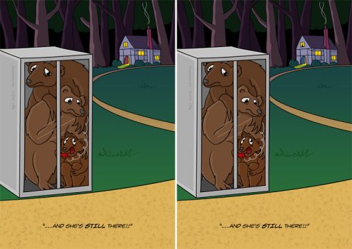 Three Bears Difference Spot