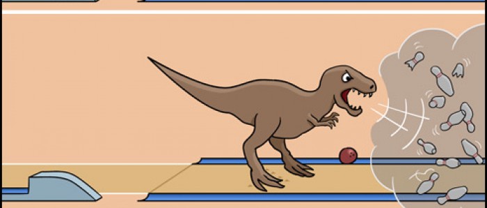 Tyrannosaurus Rex - Bowling Kingpin