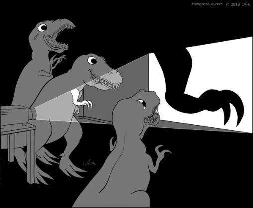 Tyrannosaurus Rex (bicep flex)