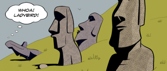 Easter Island Heads Difference Spot