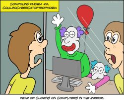 Fear of Clowns on Computers in the Mirror