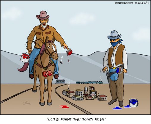 Paint Town Cowboys