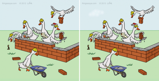 Geese Difference Spot