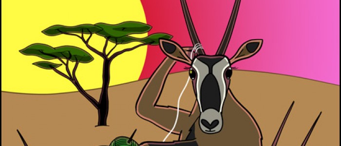 Oryx Antlers