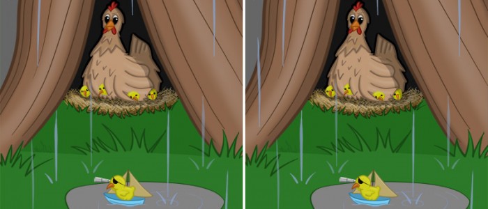 Poultry Piracy Difference Spot