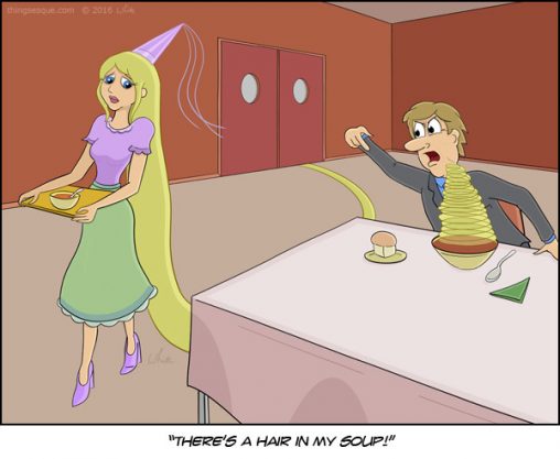 Hair Soup (courtesy of Rapunzel)